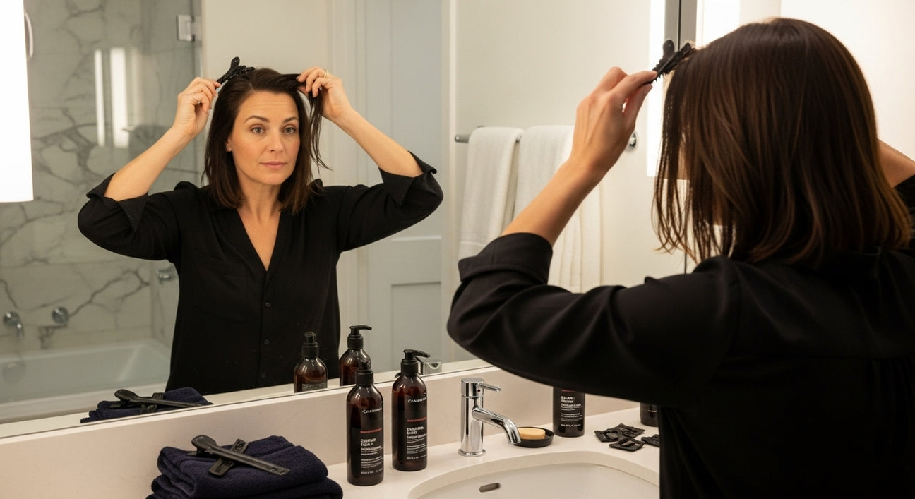 routine capelli profumati applicazione